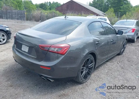 2015 Maserati Ghibli S Q4 from USA, damaged, VIN ZAM57RTA2F1133030